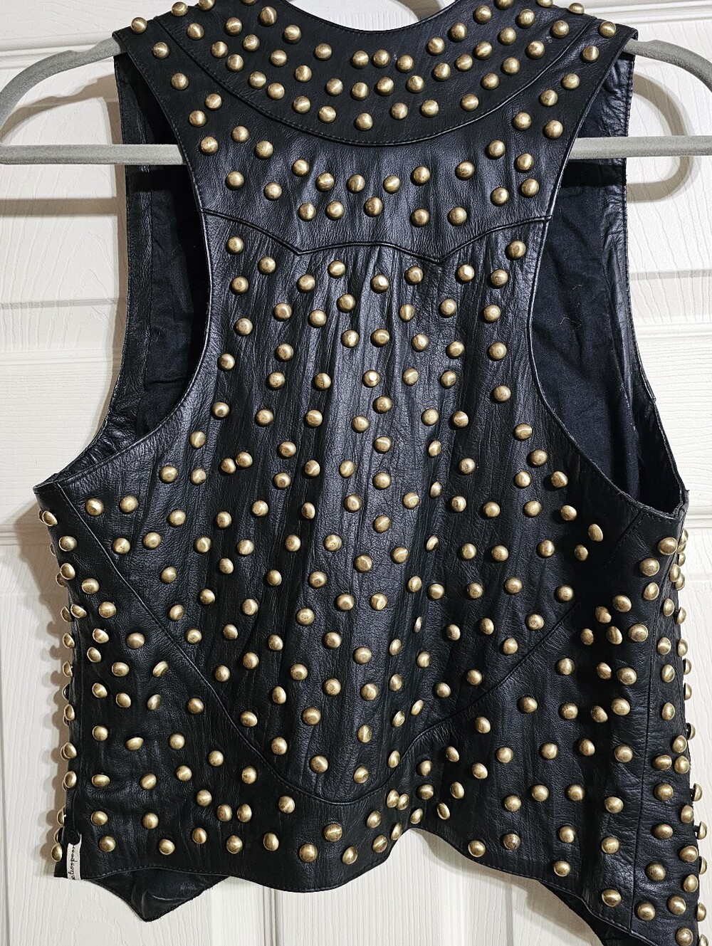 ONE TEASPOON Rivet Leather Vest - Picture 2 of 4